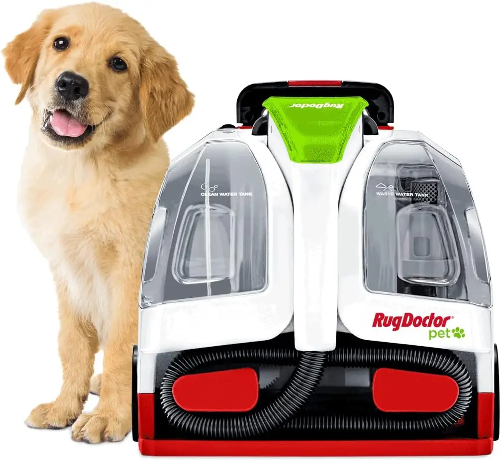 Portable Spot Cleaner with 2X Suction, Lightweight Pet Carpet Cleaner, Removes Stains & Odors from Rugs, Carpets & Upholstery
Portable Spot Cleaner with 2X Suction, Lightweight Pet Carpet Cleaner, Removes Stains & Odors from Rugs, Carpets & Upholstery