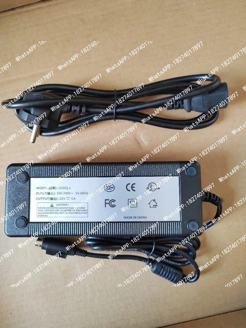 Suitable for LOGIQ e, LOGIQ i color ultrasound power supply 4-pin plug EU socket
Suitable for LOGIQ e, LOGIQ i color ultrasound power supply 4-pin plug EU socket