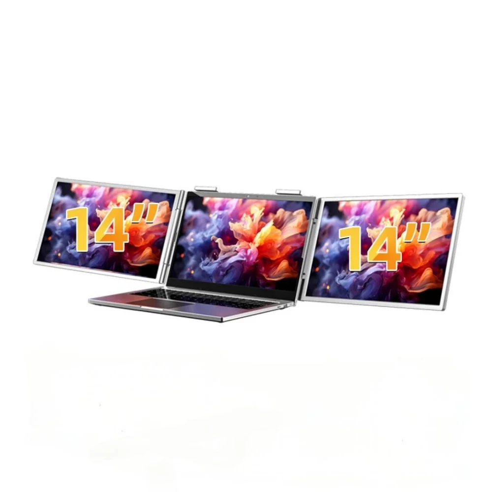Hot OEM ODM Direct Factory Triple Laptop Screen Extender 14 Inch Type-C Tri Screen Screen Extension for Laptop
Hot OEM ODM Direct Factory Triple Laptop Screen Extender 14 Inch Type-C Tri Screen Screen Extension for Laptop