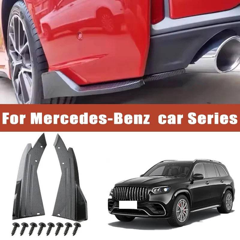 2pcs Rear Bumper Spoiler Lip Splitter Diffuser Anti-Crash Winglet Car Mod For Mercedes Benz C E S GLC GLE CLA CLS A GLA GLB GLS
2pcs Rear Bumper Spoiler Lip Splitter Diffuser Anti-Crash Winglet Car Mod For Mercedes Benz C E S GLC GLE CLA CLS A GLA GLB GLS
