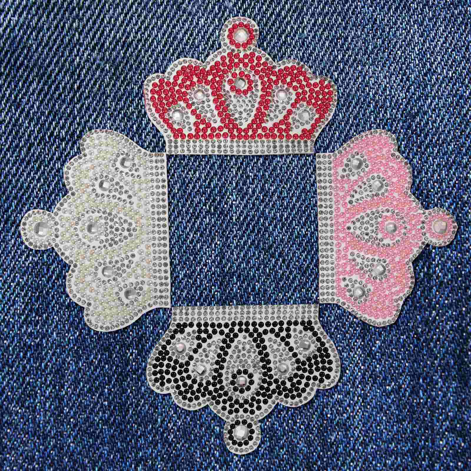 10 Pcs Clothing Pearl Crown Diamond Sticker Stickers Patches Hot Melt Adhesive Gems Embroidery
10 Pcs Clothing Pearl Crown Diamond Sticker Stickers Patches Hot Melt Adhesive Gems Embroidery