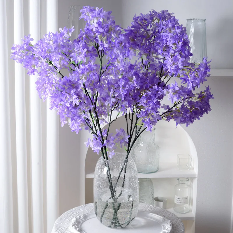 Encryption Lilac Cross Cherry Blossom Simulation Flower Home Wedding Road Guide Decoration Fake Flower Artificial Silk Flower
Encryption Lilac Cross Cherry Blossom Simulation Flower Home Wedding Road Guide Decoration Fake Flower Artificial Silk Flower