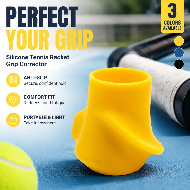 Beginner Grip Posture Corrector Training Aid for Tennis Rackets Pickleball Paddles Standardize Hand Holding Gesture Fix Wrong
Beginner Grip Posture Corrector Training Aid for Tennis Rackets Pickleball Paddles Standardize Hand Holding Gesture Fix Wrong