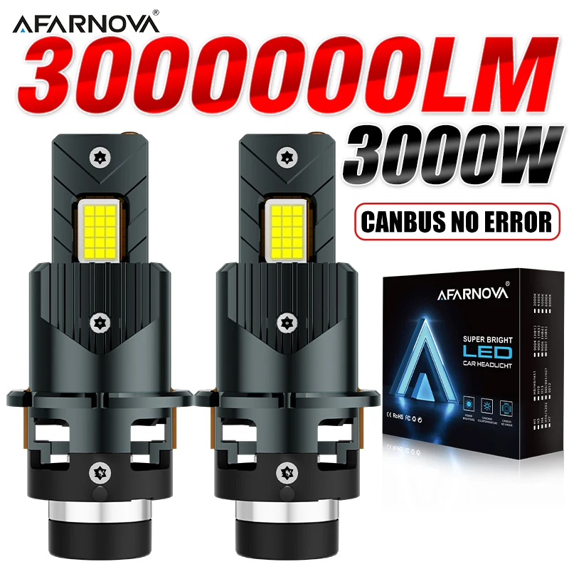 3000W D2S D4S D2R D4R Led Car Headlights Bulb D1S D3S LED Car Light High power Plug and Play 9570 CSP Chip Fog Turbo Lamp 6500K 
3000W D2S D4S D2R D4R Led Car Headlights Bulb D1S D3S LED Car Light High power Plug and Play 9570 CSP Chip Fog Turbo Lamp 6500K