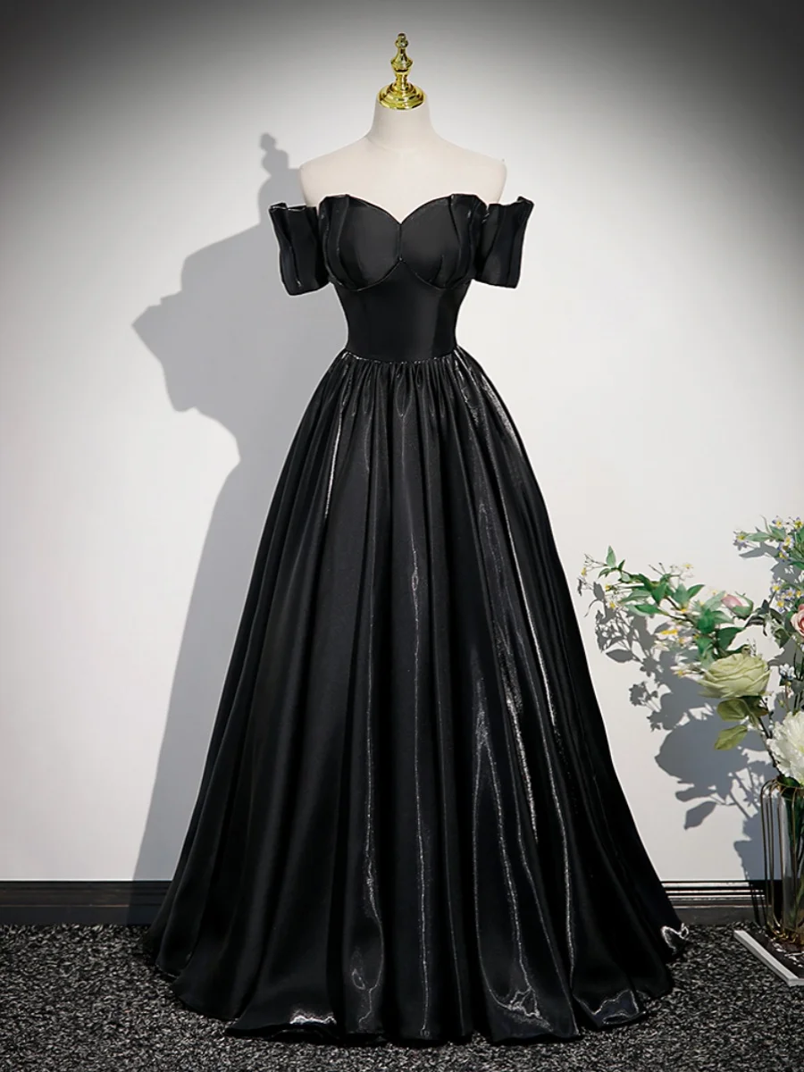 Ele Satin Evening Gown Women's Bla Luxury Adult Ceremony Host High-End Velvet Pearl ort Sve Long Skirt Ball Gown
Ele Satin Evening Gown Women's Bla Luxury Adult Ceremony Host High-End Velvet Pearl ort Sve Long Skirt Ball Gown