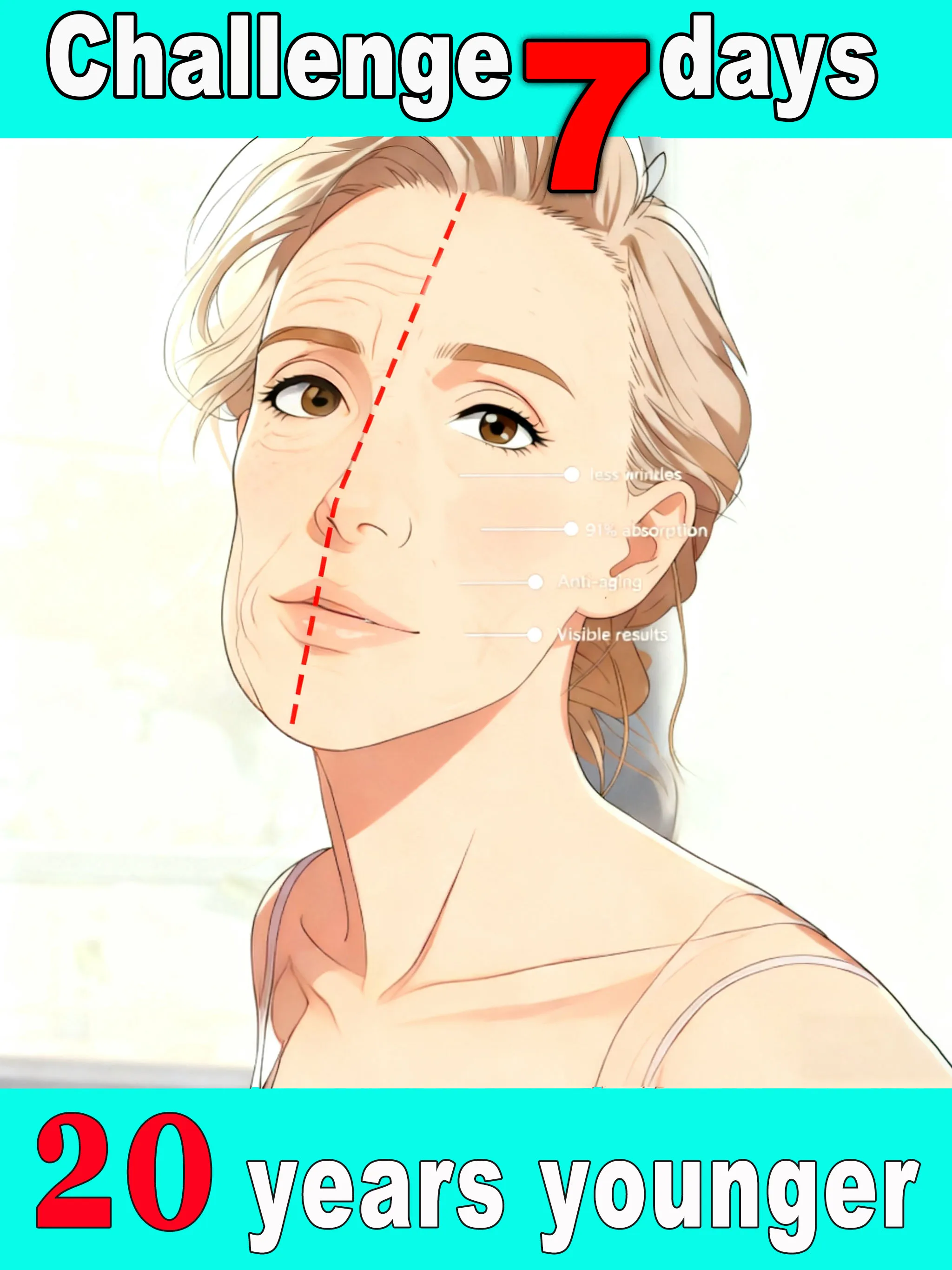 Уменьшите морщины 100% устраняет зарабатывать вас выглядит 20-летним младшим
Уменьшите морщины 100% устраняет зарабатывать вас выглядит 20-летним младшим