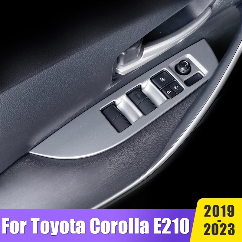 ABS Car Door Armrest Panel Trim Stickers Window Glass Lift Button Switch Frame For Toyota Corolla E210 2019 2020 2021 2022 2023
ABS Car Door Armrest Panel Trim Stickers Window Glass Lift Button Switch Frame For Toyota Corolla E210 2019 2020 2021 2022 2023