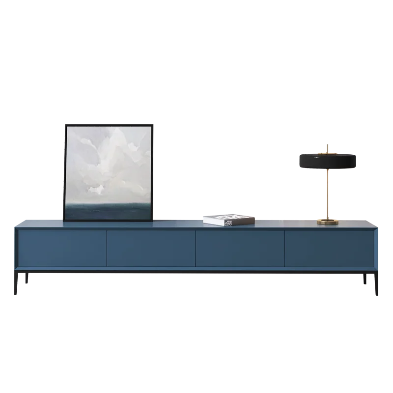 Modern Nordic paint TV cabinet, Italian minimalist solid wood coffee table combination
Modern Nordic paint TV cabinet, Italian minimalist solid wood coffee table combination