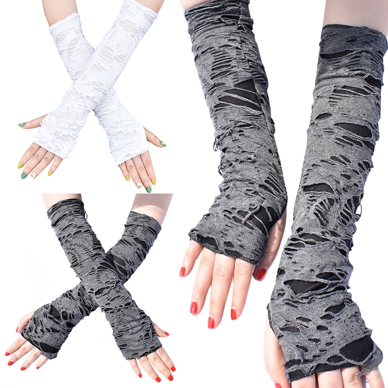 Halloween Cosplay Gloves Black Fingerless Long Punk Breathable Arm Sleeves Party Costume Accessories Hip-hop Mittens Rock Y2K
Halloween Cosplay Gloves Black Fingerless Long Punk Breathable Arm Sleeves Party Costume Accessories Hip-hop Mittens Rock Y2K