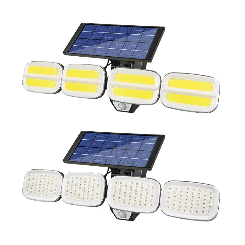 Outdoor 4 Panel LED Solar Light IP64 Waterproof Wall Garden Light 3 Modes High Power Solar Lamp For Courtyard Roadside
Outdoor 4 Panel LED Solar Light IP64 Waterproof Wall Garden Light 3 Modes High Power Solar Lamp For Courtyard Roadside