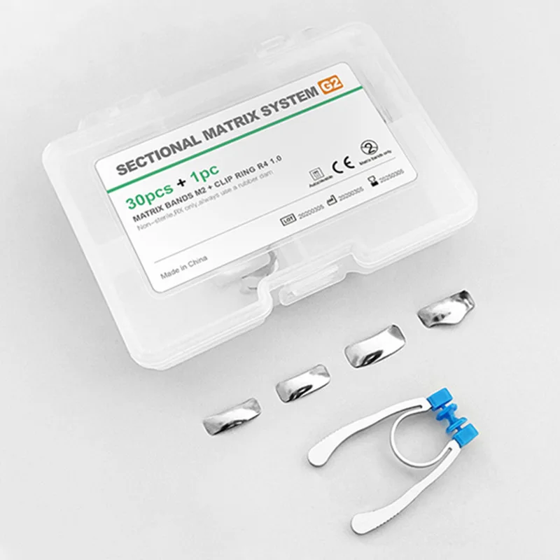 30Pcs lab Sectional Contoured Metal Matrices Matrix Refill Lab Material Tools
30Pcs lab Sectional Contoured Metal Matrices Matrix Refill Lab Material Tools
