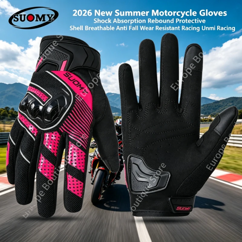 2026 NEW Summer Breathable Anti Fall Racing Gloves Unisex Shock Absorption Rebound Protective Shell Wear Resistant Motorcycle
2026 NEW Summer Breathable Anti Fall Racing Gloves Unisex Shock Absorption Rebound Protective Shell Wear Resistant Motorcycle