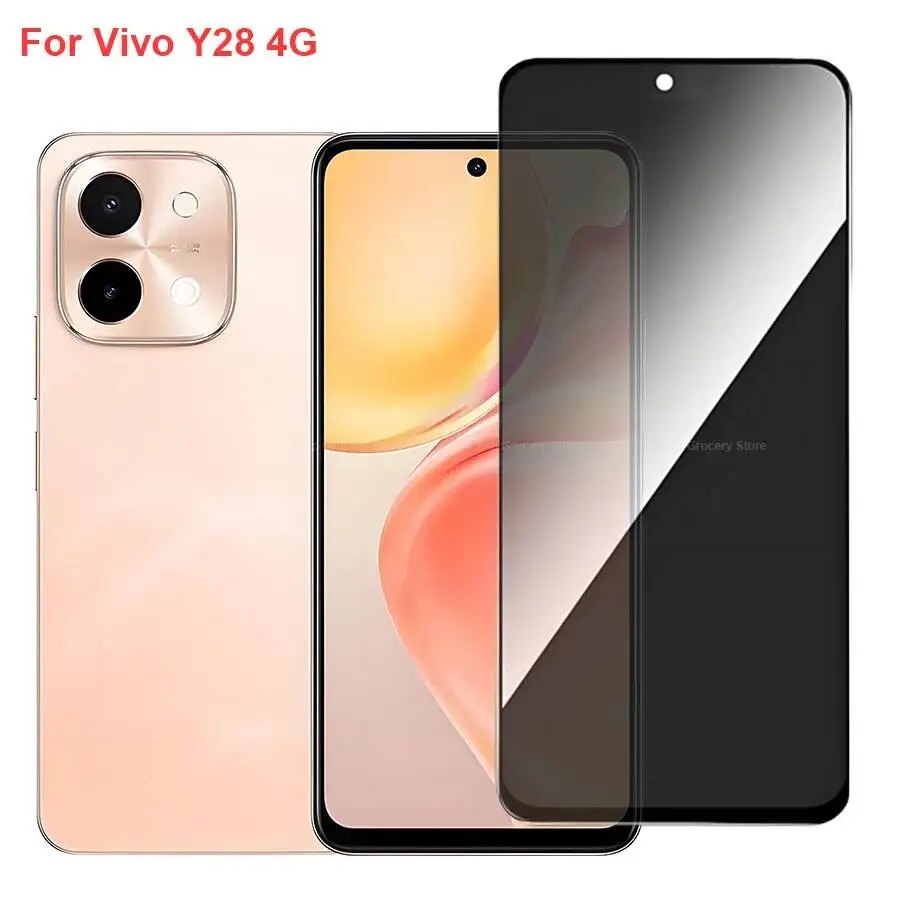 Vivo Y28 V2352 Anti Spy Privacy Tempered Glass Protector Compatible For Vivoy28 4G Full Cover Screen Phone Film
Vivo Y28 V2352 Anti Spy Privacy Tempered Glass Protector Compatible For Vivoy28 4G Full Cover Screen Phone Film
