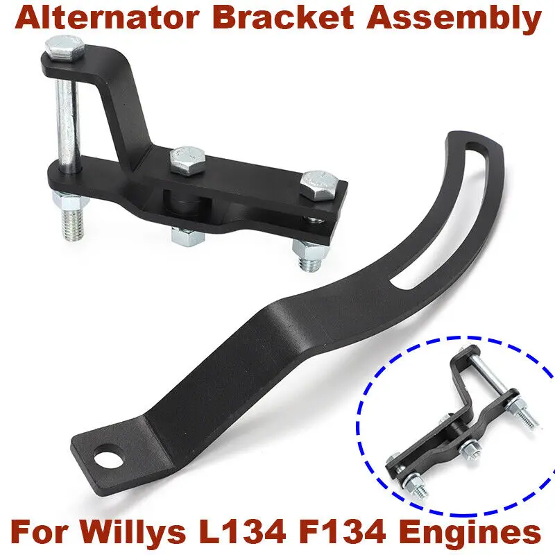 For Willys CJ2A Alternator Bracket Assembly Custom Made for L134 F134. CJ3B CJ3A
For Willys CJ2A Alternator Bracket Assembly Custom Made for L134 F134. CJ3B CJ3A