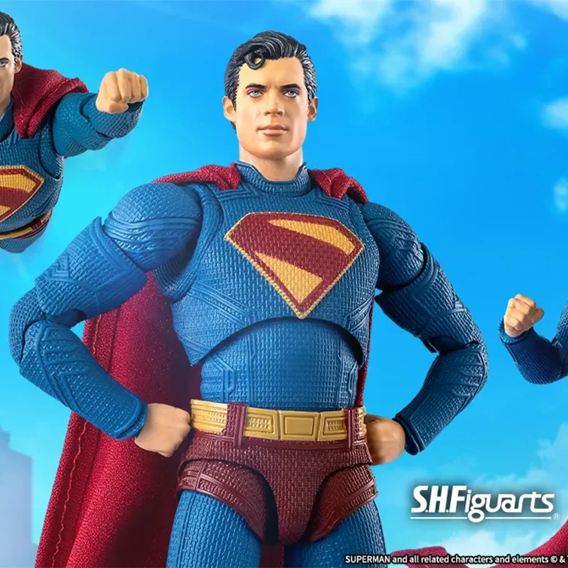 【100%Authentic】BANDAI SPIRITS Original S.H.Figuarts Superman (Superman) 16.5cm Action Figure Model Decoration Gifts Toys Model
【100%Authentic】BANDAI SPIRITS Original S.H.Figuarts Superman (Superman) 16.5cm Action Figure Model Decoration Gifts Toys Model