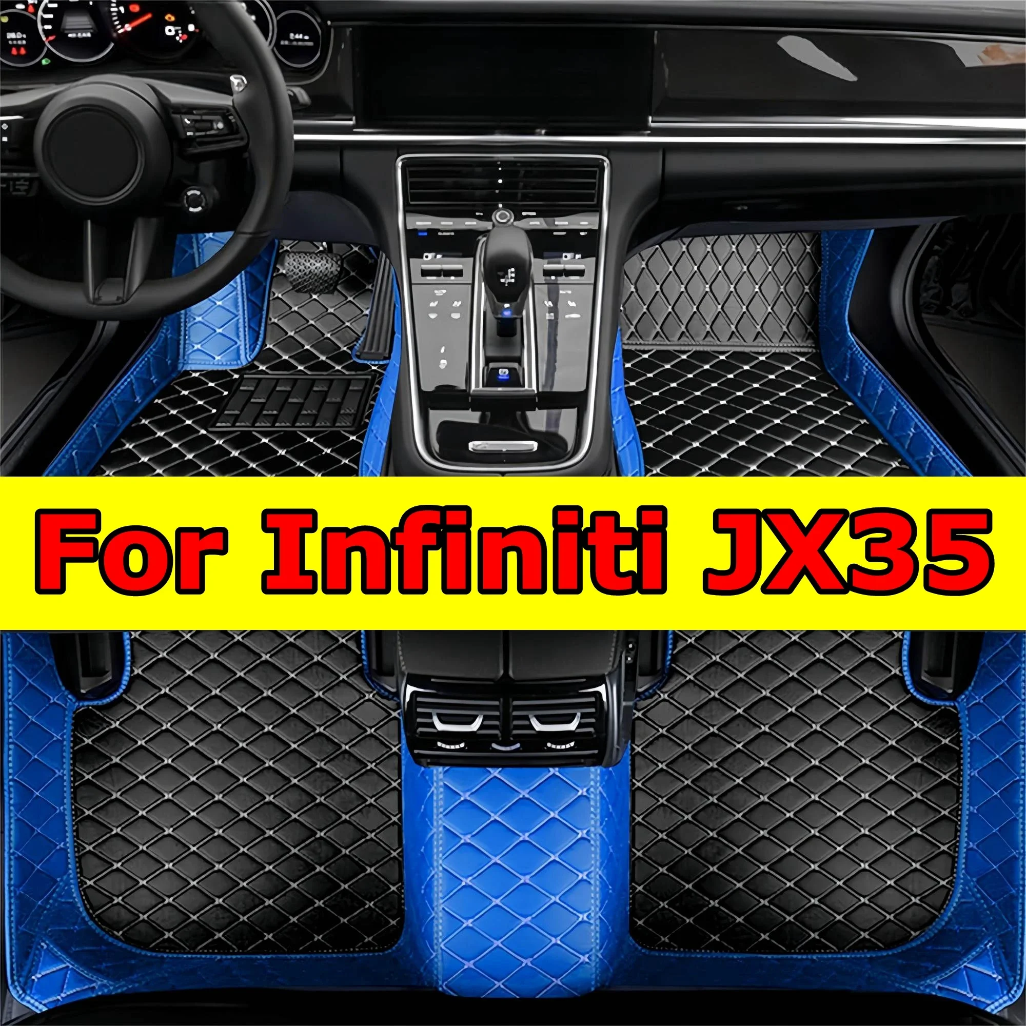 Thickening Car Floor Mats for Infiniti JX35 7 seat 2011 2012 2013 Luxury Floor Liner Leather 3D Carpet Weather Waterproof Cover
Thickening Car Floor Mats for Infiniti JX35 7 seat 2011 2012 2013 Luxury Floor Liner Leather 3D Carpet Weather Waterproof Cover