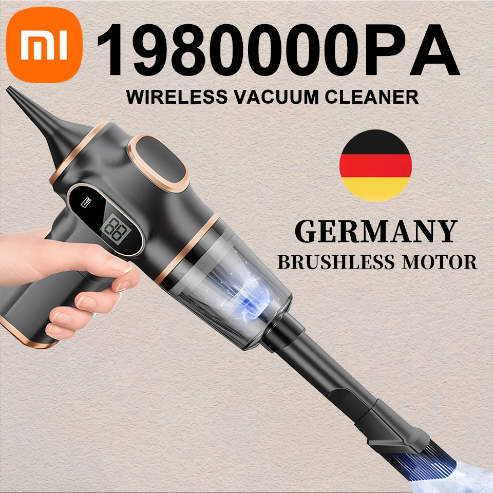 NEW Xiaomi Original 198000Pa 5 in1 Wireless Vacuum Cleaner Automobile Portable Robot Vacuum Cleaner Handheld For Office Car Home
NEW Xiaomi Original 198000Pa 5 in1 Wireless Vacuum Cleaner Automobile Portable Robot Vacuum Cleaner Handheld For Office Car Home