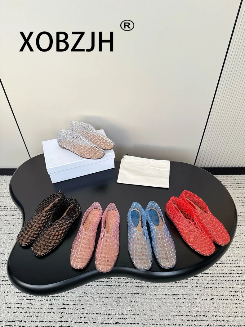2024 New Luxury Designr Shoes Women's Mara Jellies Flat Shoes In PVC High Quality Holidays Hollow Out Ballet Shoes For Women
2024 New Luxury Designr Shoes Women's Mara Jellies Flat Shoes In PVC High Quality Holidays Hollow Out Ballet Shoes For Women