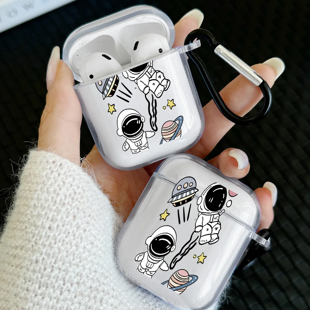 Astronaut Space Case For AirPods 4 3 1 2 Gen TPU Earphone Protecitve Case For AirPods Pro 2/Pro Cover with Keychain Accessory
Astronaut Space Case For AirPods 4 3 1 2 Gen TPU Earphone Protecitve Case For AirPods Pro 2/Pro Cover with Keychain Accessory