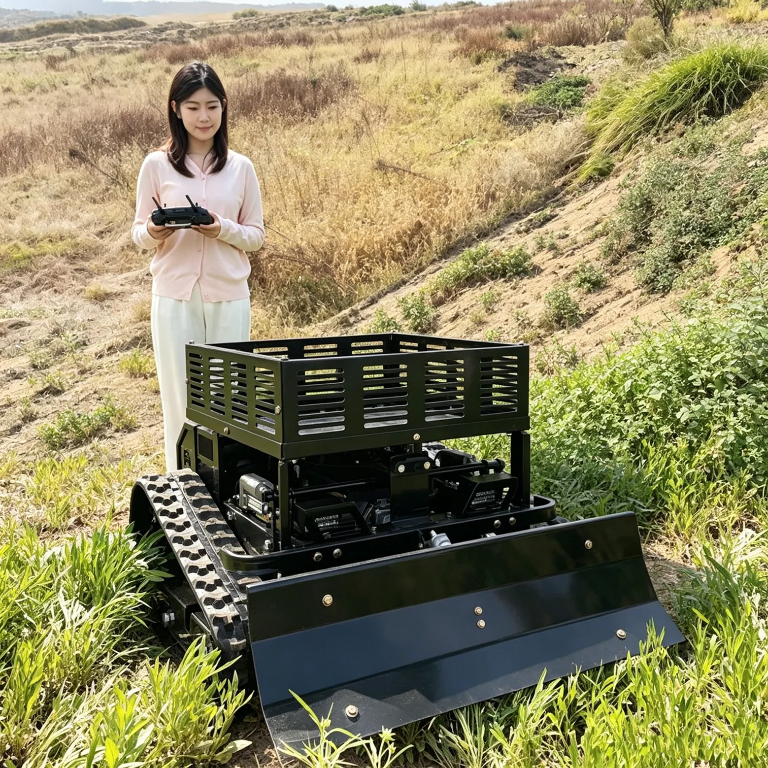 Customized remote-controlled self-propelled robot lawn mower, zero steering diesel riding lawn mower, lawn cutting machine, gard
Customized remote-controlled self-propelled robot lawn mower, zero steering diesel riding lawn mower, lawn cutting machine, gard