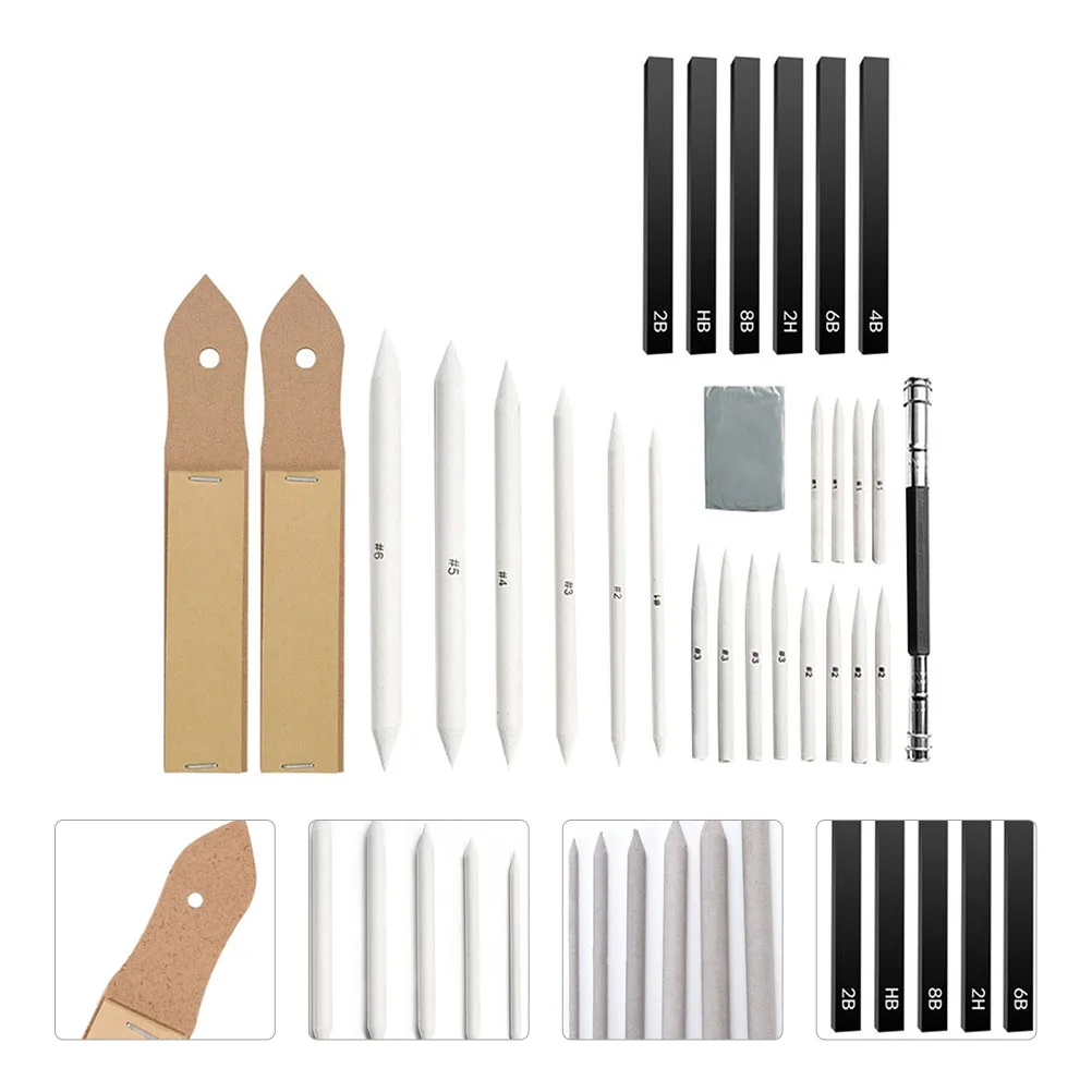 Rub Pen Sandpaper Board Shading Tools Sketching Drawing Kit Mix Blending Stump Painting Student
Rub Pen Sandpaper Board Shading Tools Sketching Drawing Kit Mix Blending Stump Painting Student