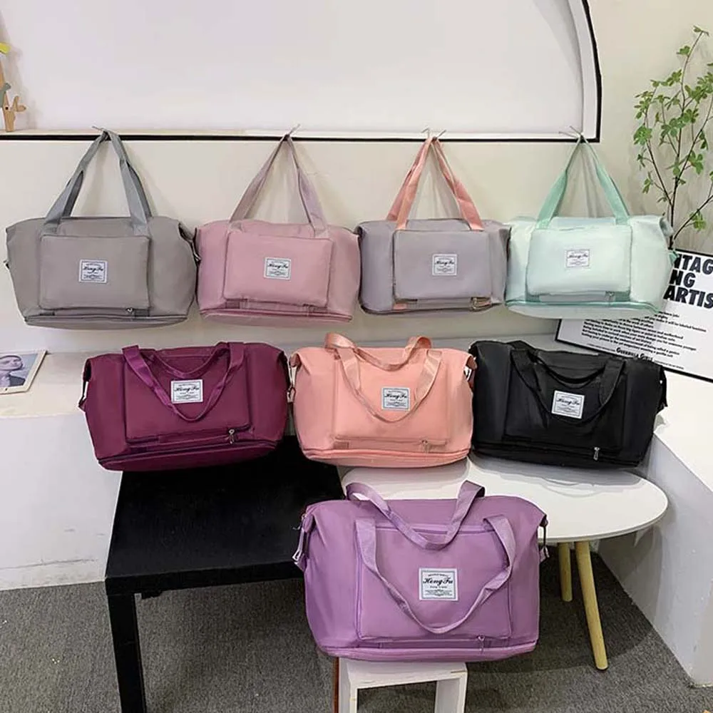 Sturdy Expand Luggage Bag Foldable Fitness Pouch Oxford Cloth Travel Bag Multi Layered Label Printed Large Capacity Handbag
Sturdy Expand Luggage Bag Foldable Fitness Pouch Oxford Cloth Travel Bag Multi Layered Label Printed Large Capacity Handbag