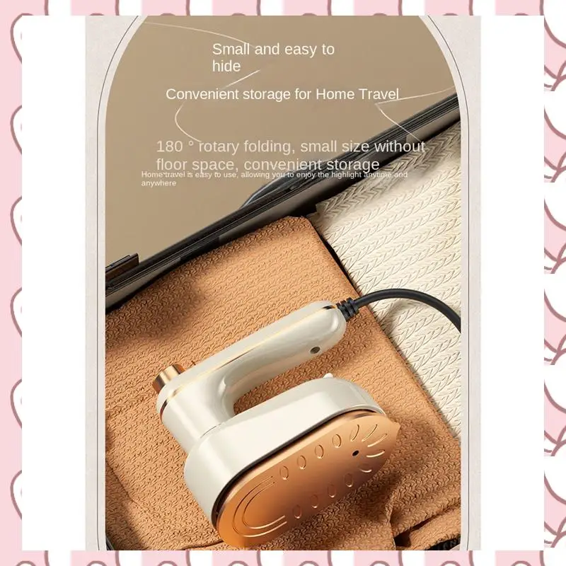 HHTL Travel Steamer Iron For Clothes Portable Ironing Machine Travel Small Size Portable Steamer College Dorm Home Durable Eu Pl
HHTL Travel Steamer Iron For Clothes Portable Ironing Machine Travel Small Size Portable Steamer College Dorm Home Durable Eu Pl