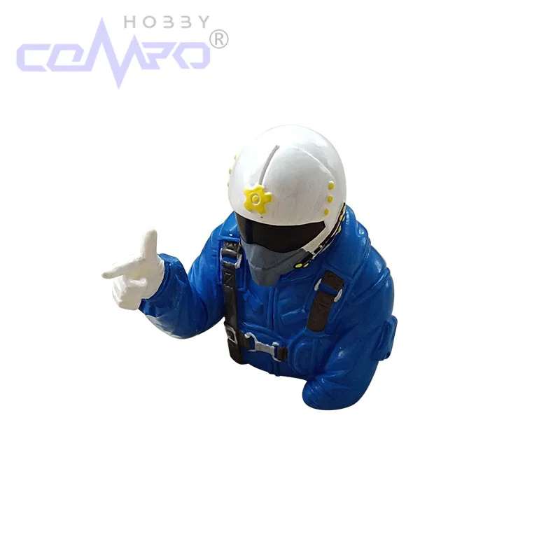 1 Pc 1/6 Scale Male Pilot Figures Realistic Jet Pilot For Jet Aircraft Fixed Wing RC Toy Model Plane Hobby Accessories
1 Pc 1/6 Scale Male Pilot Figures Realistic Jet Pilot For Jet Aircraft Fixed Wing RC Toy Model Plane Hobby Accessories