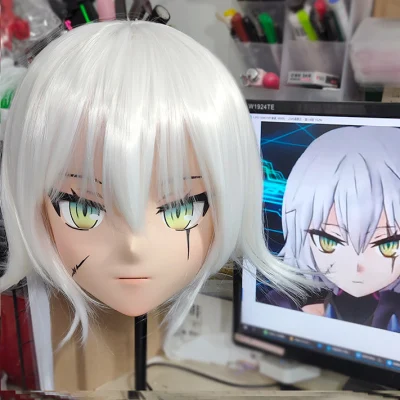 (GLA034)Customize Character Resin Half Head Japanese Animego Cosplay Crossdressing Doll Anime Kigurumi Mask With Eyes And Wig
(GLA034)Customize Character Resin Half Head Japanese Animego Cosplay Crossdressing Doll Anime Kigurumi Mask With Eyes And Wig