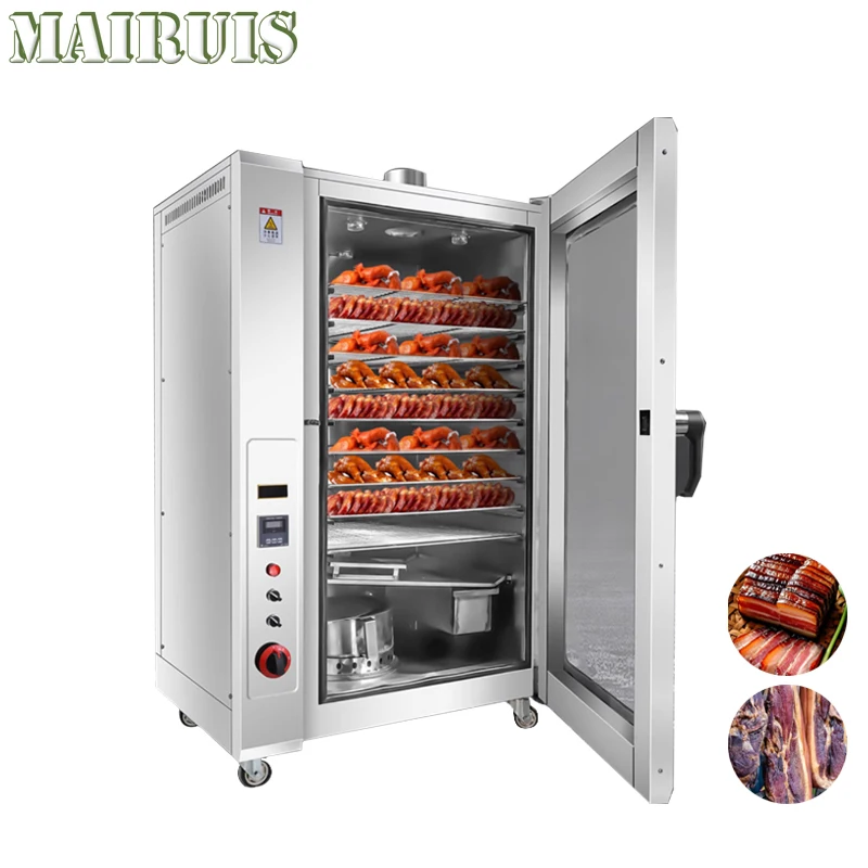 Gas/Electric And Charcoal Smoked Meat Curing Fish Making Smoker Oven Machine
Gas/Electric And Charcoal Smoked Meat Curing Fish Making Smoker Oven Machine