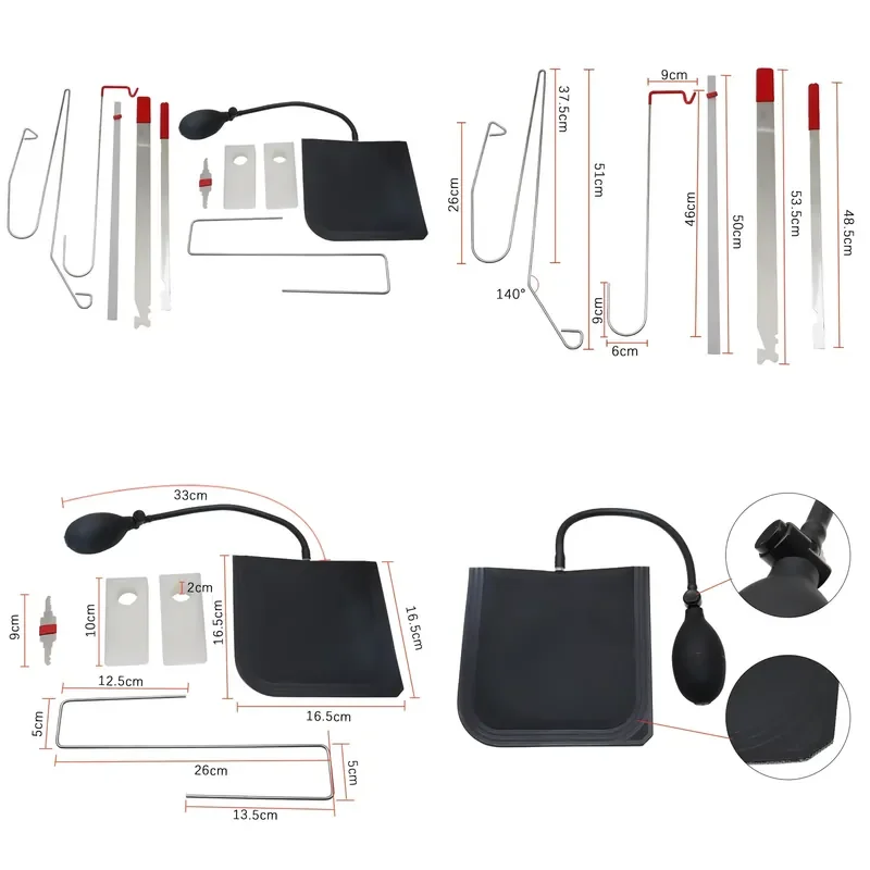 10pc Car Quick Opening Hook Professional Locksmith Supplies Car Unlock Door Lock Pick Set Tool
10pc Car Quick Opening Hook Professional Locksmith Supplies Car Unlock Door Lock Pick Set Tool