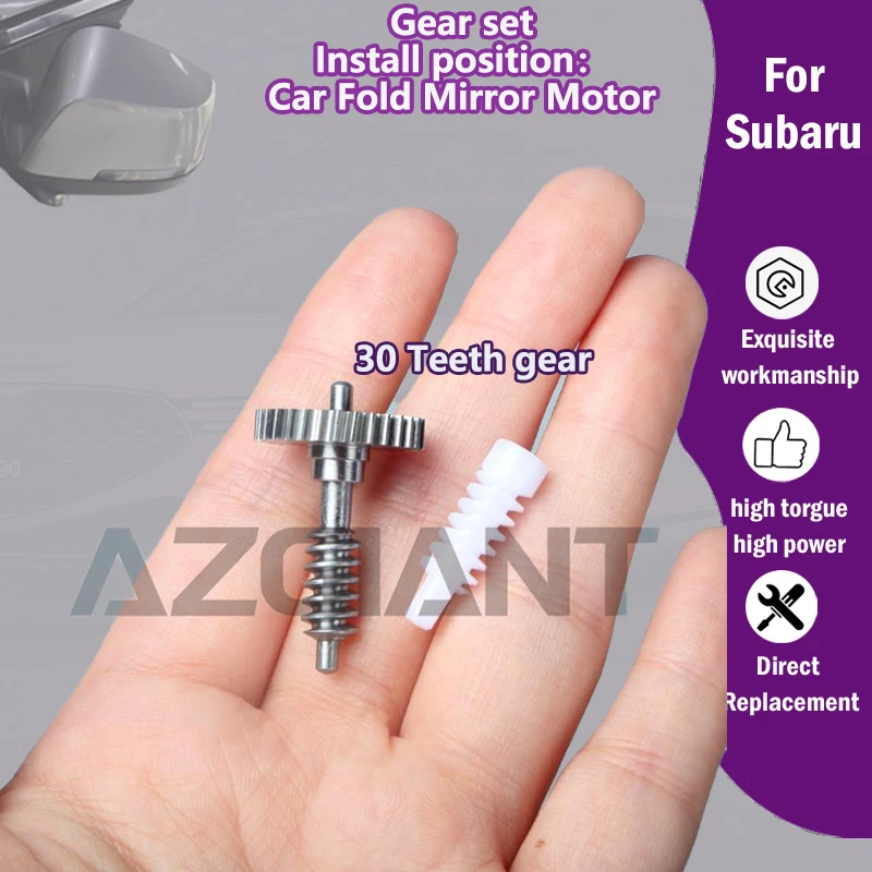 1/5PCS AZGIANT Car Power Folding Mirror Motor Module inner 30T gear set For Subaru Impreza WRX Outback Legacy Forester XV Ascent
1/5PCS AZGIANT Car Power Folding Mirror Motor Module inner 30T gear set For Subaru Impreza WRX Outback Legacy Forester XV Ascent