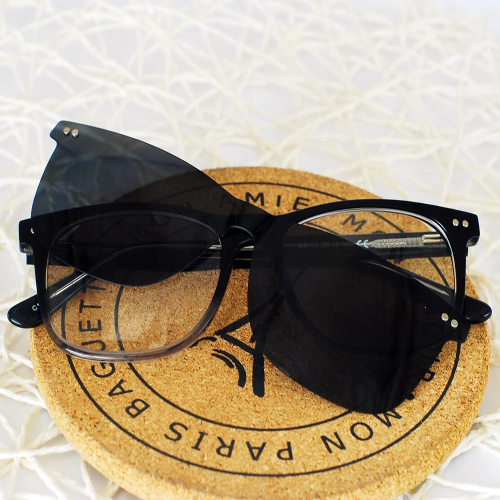 Summer Sunglasses Women Square Eyeglasses Clip On Acetate Glasses Frame Polarized Lens Retro Grace Fashion For Drive Fishing
Summer Sunglasses Women Square Eyeglasses Clip On Acetate Glasses Frame Polarized Lens Retro Grace Fashion For Drive Fishing