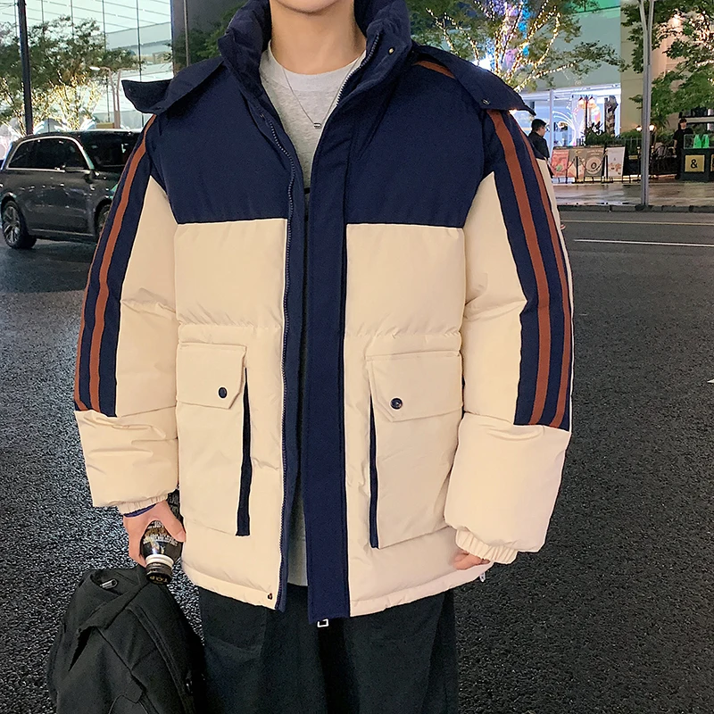 Мужские короткие куртки, одежда на хлопковой подкладке, уличная одежда с хлопковой подкладкой для подростков, повседневная куртка
Мужские короткие куртки, одежда на хлопковой подкладке, уличная одежда с хлопковой подкладкой для подростков, повседневная куртка