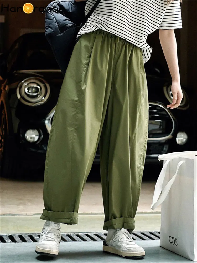 HanOrange 2026 Summer Lazy Curved Thin Wide Leg Pants Women Loose High Waist Sun Protection Trousers Military Green/Gray Apricot
HanOrange 2026 Summer Lazy Curved Thin Wide Leg Pants Women Loose High Waist Sun Protection Trousers Military Green/Gray Apricot