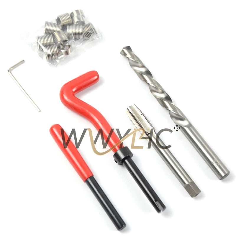 Подходит для 15 предметов, набор инструментов для ремонта резьбы с отверстием для винта, набор инструментов для ремонта отверстий для авторемонта M10 * 1,5
Подходит для 15 предметов, набор инструментов для ремонта резьбы с отверстием для винта, набор инструментов для ремонта отверстий для авторемонта M10 * 1,5