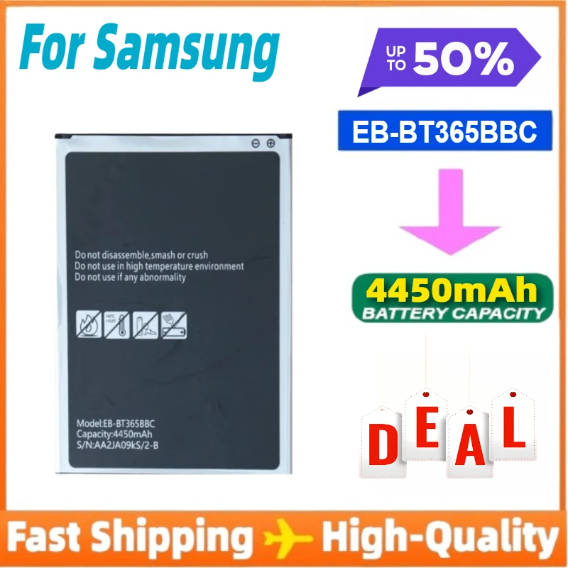 EB-BT365BBC EB-BT365BBE Battery for Samsung Galaxy Tab Active 2 SM-T360 SM-T365F0 SM-T395N SM-T390
EB-BT365BBC EB-BT365BBE Battery for Samsung Galaxy Tab Active 2 SM-T360 SM-T365F0 SM-T395N SM-T390