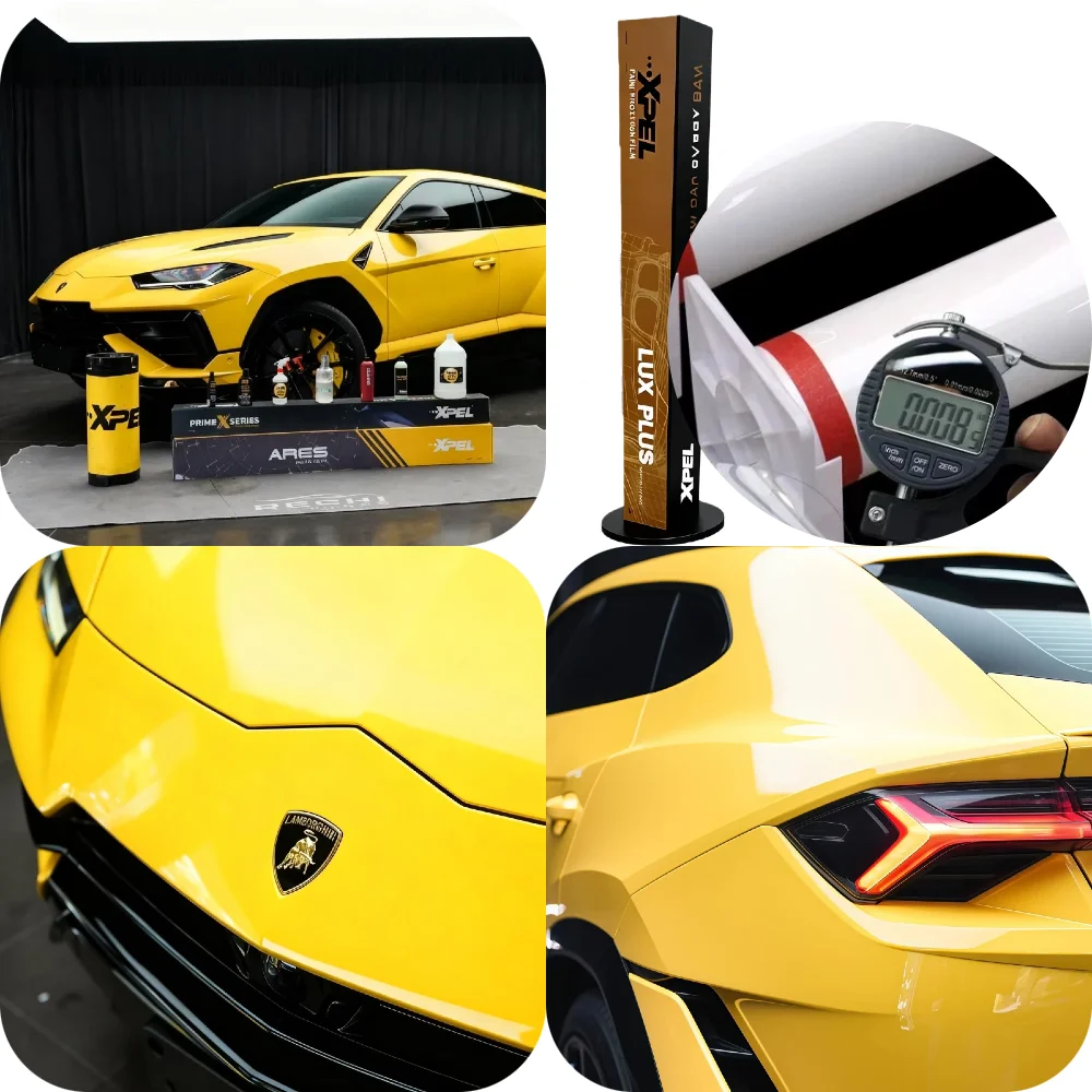 Paint protection film XPEL TPU PPF 9.5MIL thickness, protection upgrade, no fear of scratches, 10-year warranty
Paint protection film XPEL TPU PPF 9.5MIL thickness, protection upgrade, no fear of scratches, 10-year warranty