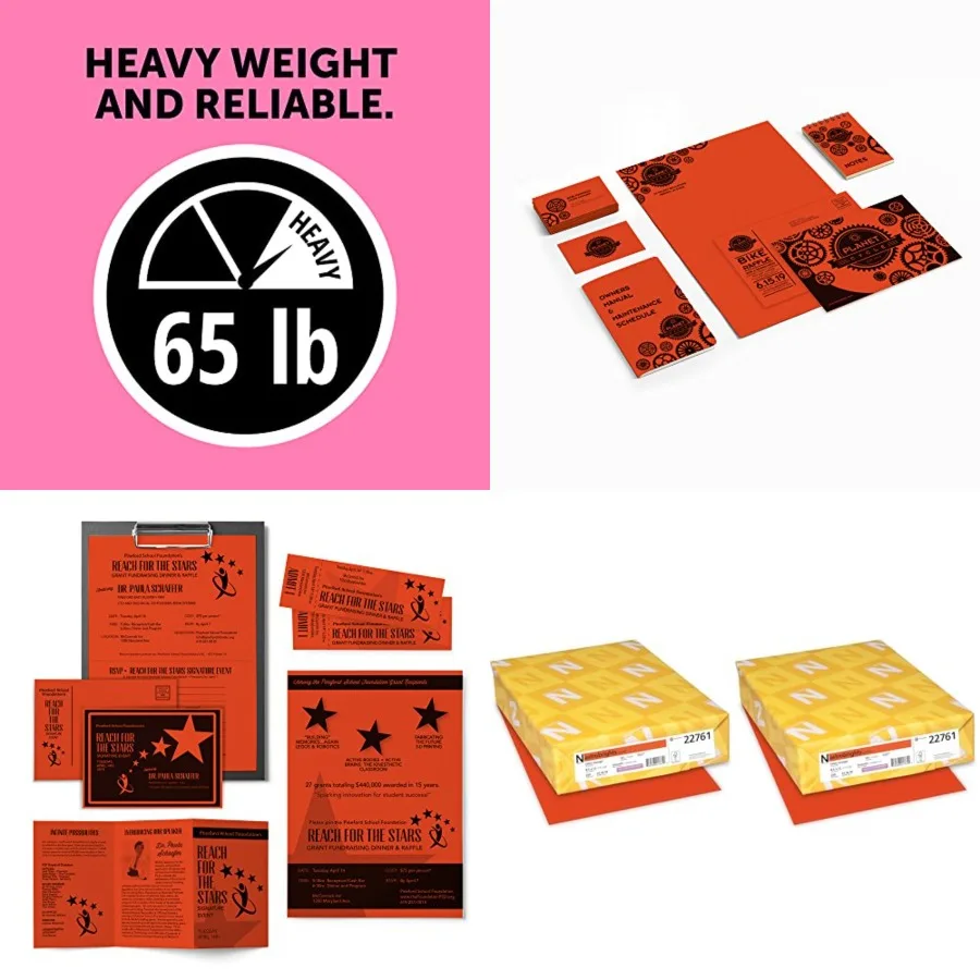 Astrobrights Color Cardstock, 65 lb Cover Weight, 8.5 x 11, Orbit Orange, 25/Pack Pack of 2
Astrobrights Color Cardstock, 65 lb Cover Weight, 8.5 x 11, Orbit Orange, 25/Pack Pack of 2