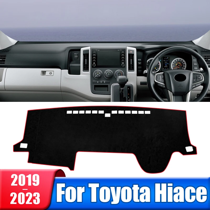 Car Dashboard Mat For Toyota Granvia Hiace Commuter 2019 2020 2021 2022 2023 Instrument Panel Sun Shade Non-slip Pad Accessories
Car Dashboard Mat For Toyota Granvia Hiace Commuter 2019 2020 2021 2022 2023 Instrument Panel Sun Shade Non-slip Pad Accessories