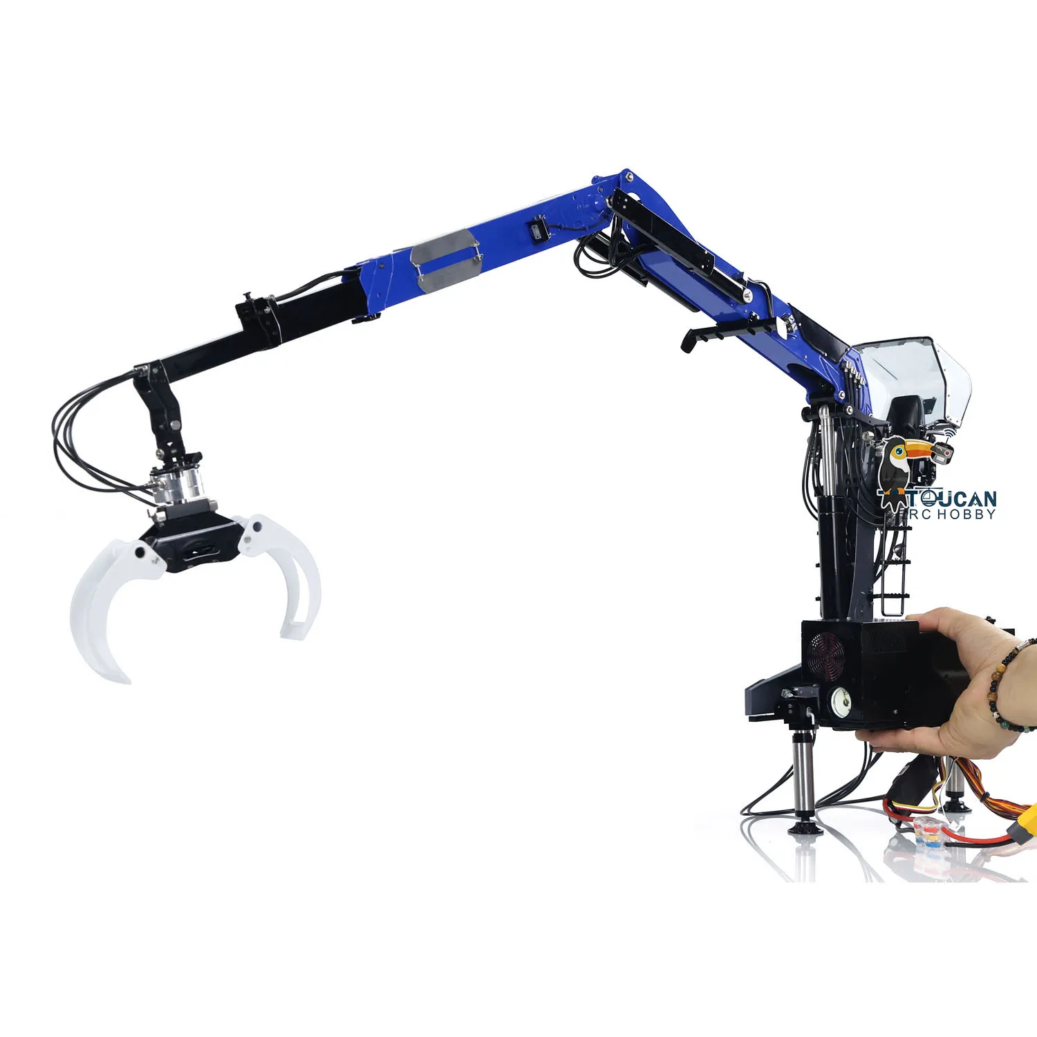 LESU 1/14 RC Metal Hydraulic Timber Crane for Remote Control Tractor Truck Lorry Car Wood Hauling Cars Vehicle TAMIYAYA RC Model
LESU 1/14 RC Metal Hydraulic Timber Crane for Remote Control Tractor Truck Lorry Car Wood Hauling Cars Vehicle TAMIYAYA RC Model