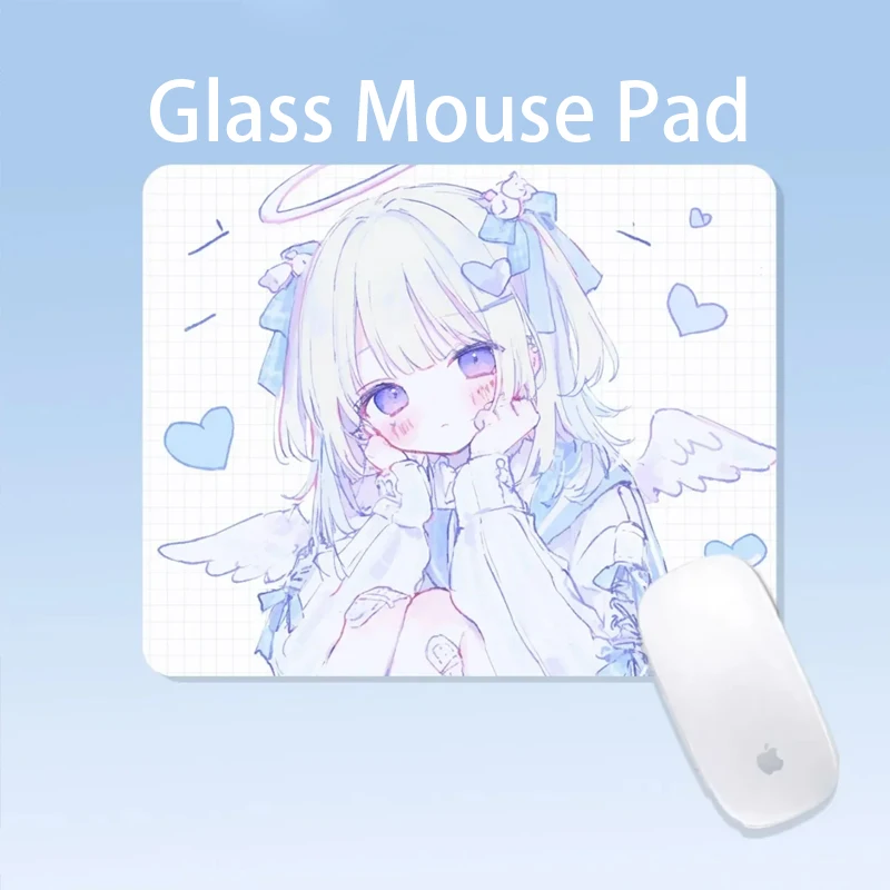 Милый аниме-коврик для мыши с ангелочками, из фотоэлектрического стекла, улучшенный, гладкий, для игр FPS и офиса, специальный коврик для ноутбука и рабочего стола
Милый аниме-коврик для мыши с ангелочками, из фотоэлектрического стекла, улучшенный, гладкий, для игр FPS и офиса, специальный коврик для ноутбука и рабочего стола