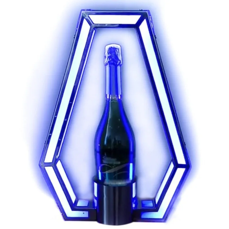 Bar intelligent remote control LED display stand party reception multi-function anti-drop luminous wine rack
Bar intelligent remote control LED display stand party reception multi-function anti-drop luminous wine rack