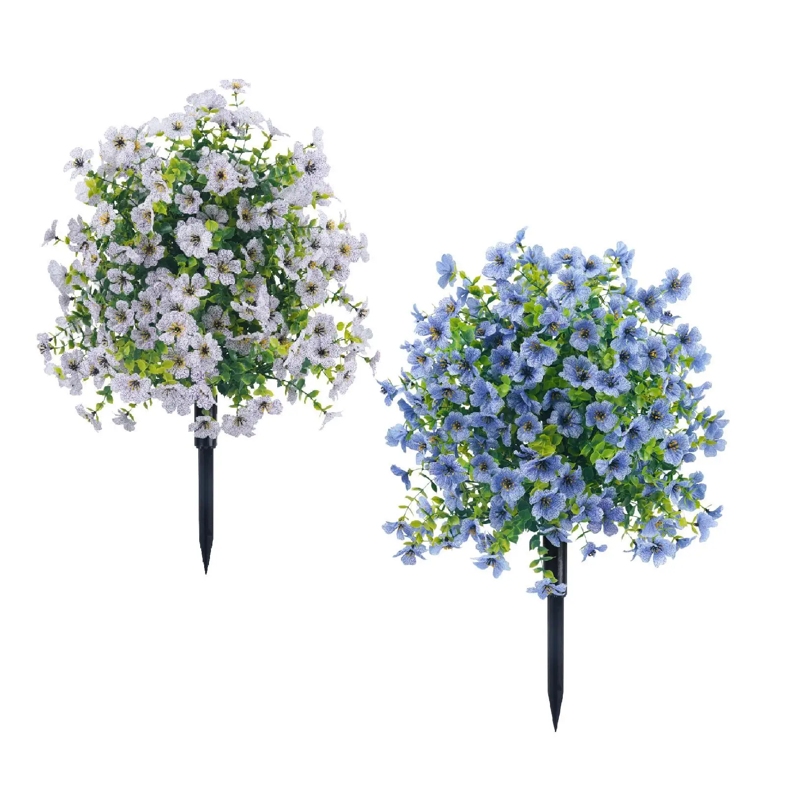 Artificial Violet Flowers Ball Bush Housewarming Patio Outside Fake Plants
Artificial Violet Flowers Ball Bush Housewarming Patio Outside Fake Plants