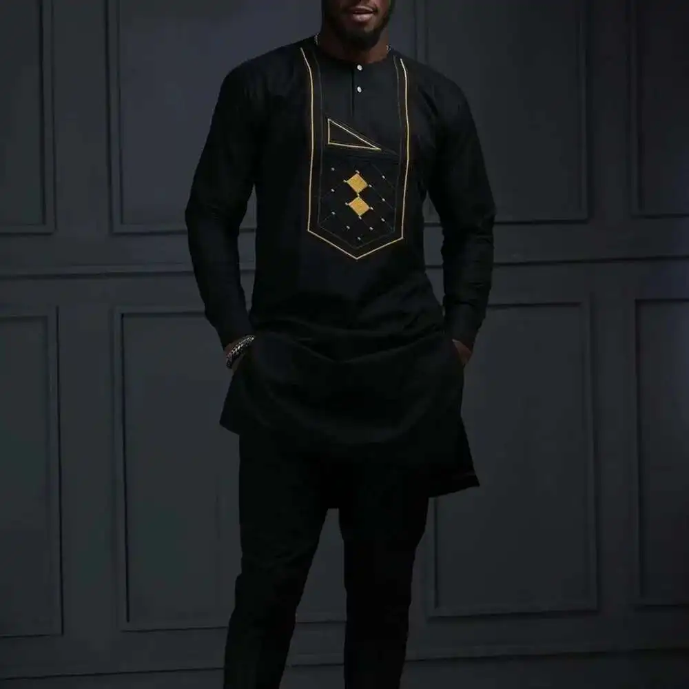 New Classic Men's 2-piece Set Suit Pants Jacket T-shirt Solid Color Long Sleeve Wedding Ethnic Style
New Classic Men's 2-piece Set Suit Pants Jacket T-shirt Solid Color Long Sleeve Wedding Ethnic Style