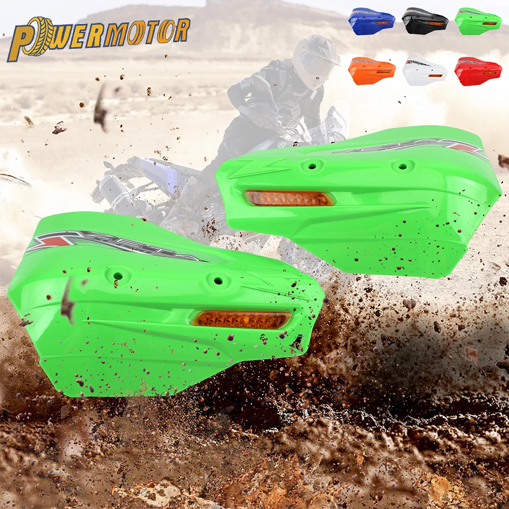 Motorcycle Enduro Handguard With Turn Signal Handlebar Protector Universal for ZETA XC-PRO KTM Honda Suzuki Dirt Bike Motocross 
Motorcycle Enduro Handguard With Turn Signal Handlebar Protector Universal for ZETA XC-PRO KTM Honda Suzuki Dirt Bike Motocross