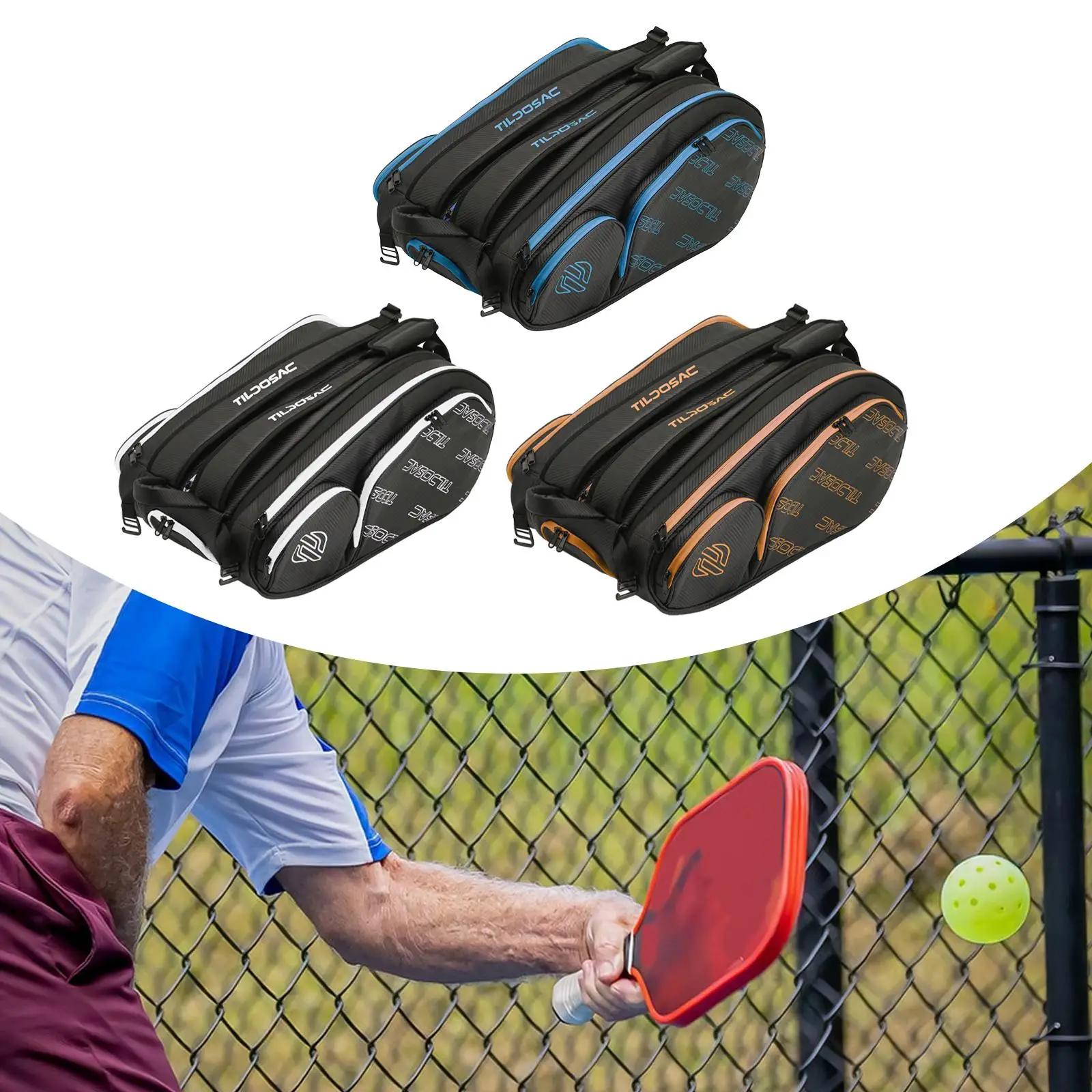 Tennis Backpack for Men and Women Multifunctional Gym Bag Tennis Bag with Adjustable Shoulder Strap for Sports Travel Outdoor
Tennis Backpack for Men and Women Multifunctional Gym Bag Tennis Bag with Adjustable Shoulder Strap for Sports Travel Outdoor