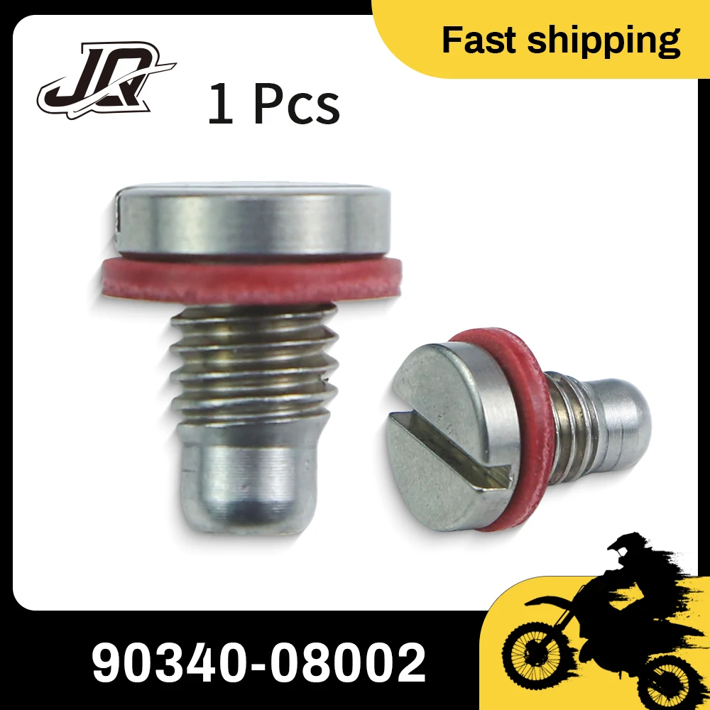 Magnetic Stainless Steel Marine Drain Plug With Red Gasket For Yamaha Outboard 90340-08002
Magnetic Stainless Steel Marine Drain Plug With Red Gasket For Yamaha Outboard 90340-08002