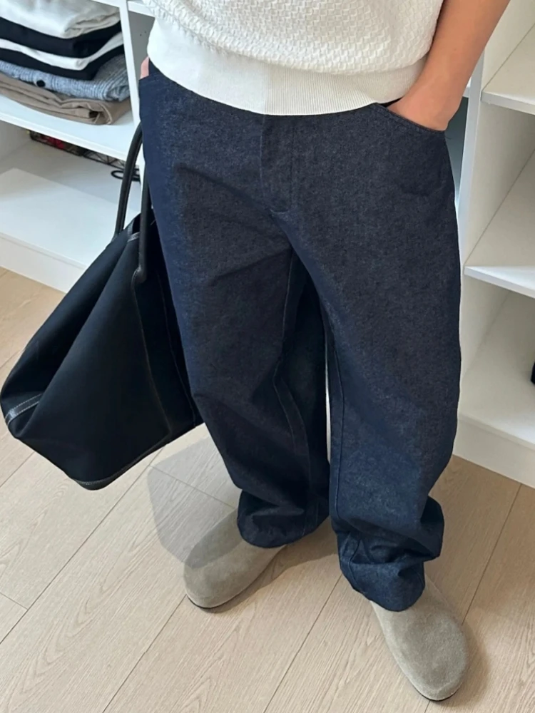 Summer New Men's Pure Color Straight Leg Casual Pants Comfortable Lazy Feel High End Banana Pants Versatile Youth Active Sle 
Summer New Men's Pure Color Straight Leg Casual Pants Comfortable Lazy Feel High End Banana Pants Versatile Youth Active Sle