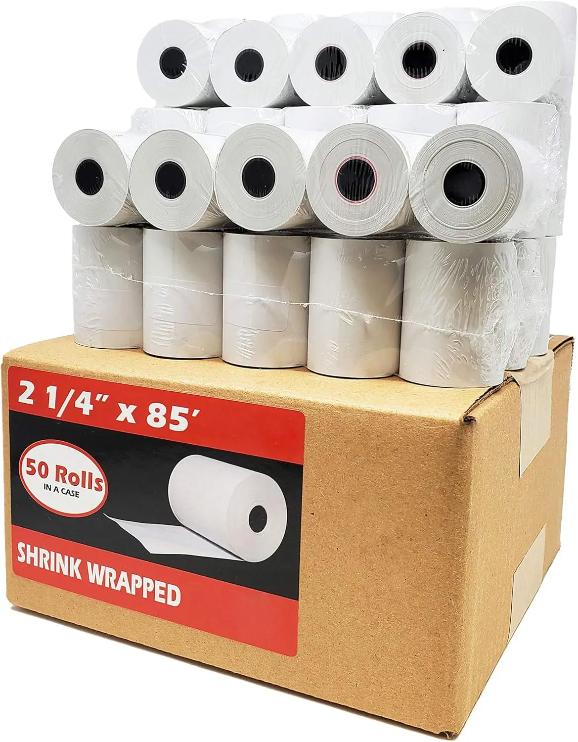 50 рулонов термобумаги 2,25x85 футов, 55 GSM, премиум-качество, подходит для всех терминалов для оплаты кредитными картами, без BPA
50 рулонов термобумаги 2,25x85 футов, 55 GSM, премиум-качество, подходит для всех терминалов для оплаты кредитными картами, без BPA